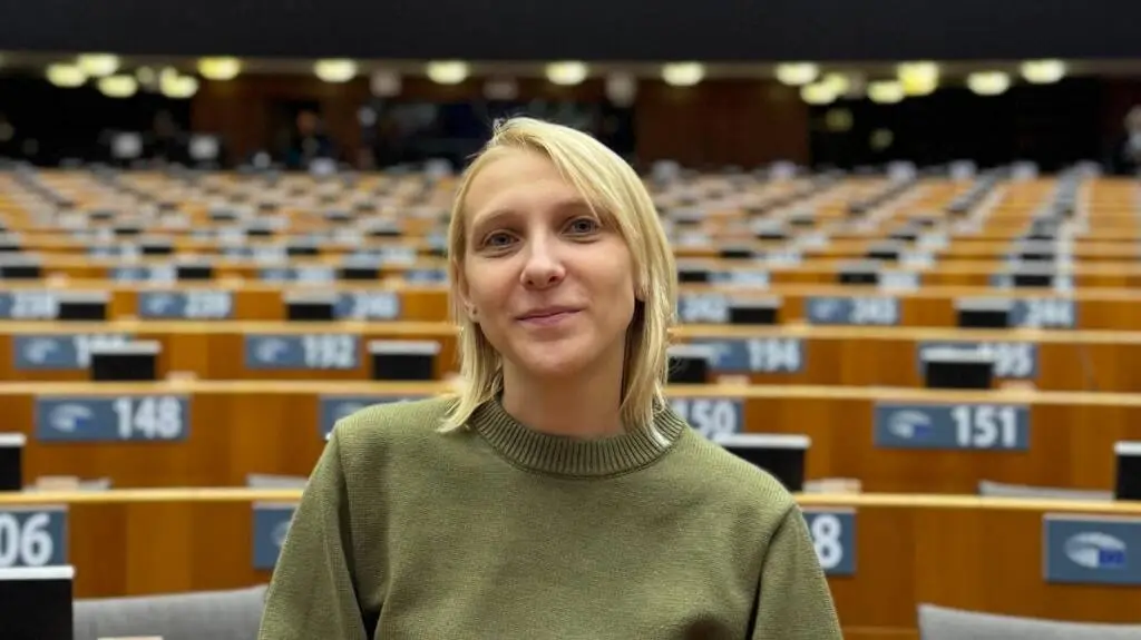 Sarah Brizzolara al Parlamento Europeo